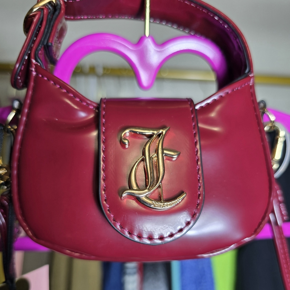 Juicy Couture-Overstated Juicy Mini Bag With Handles NWT - Picture 5 of 11